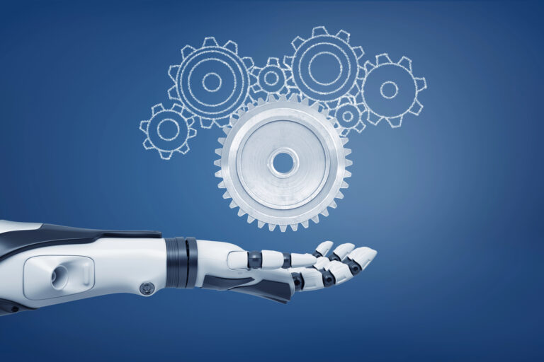 Robot Hand with Gears